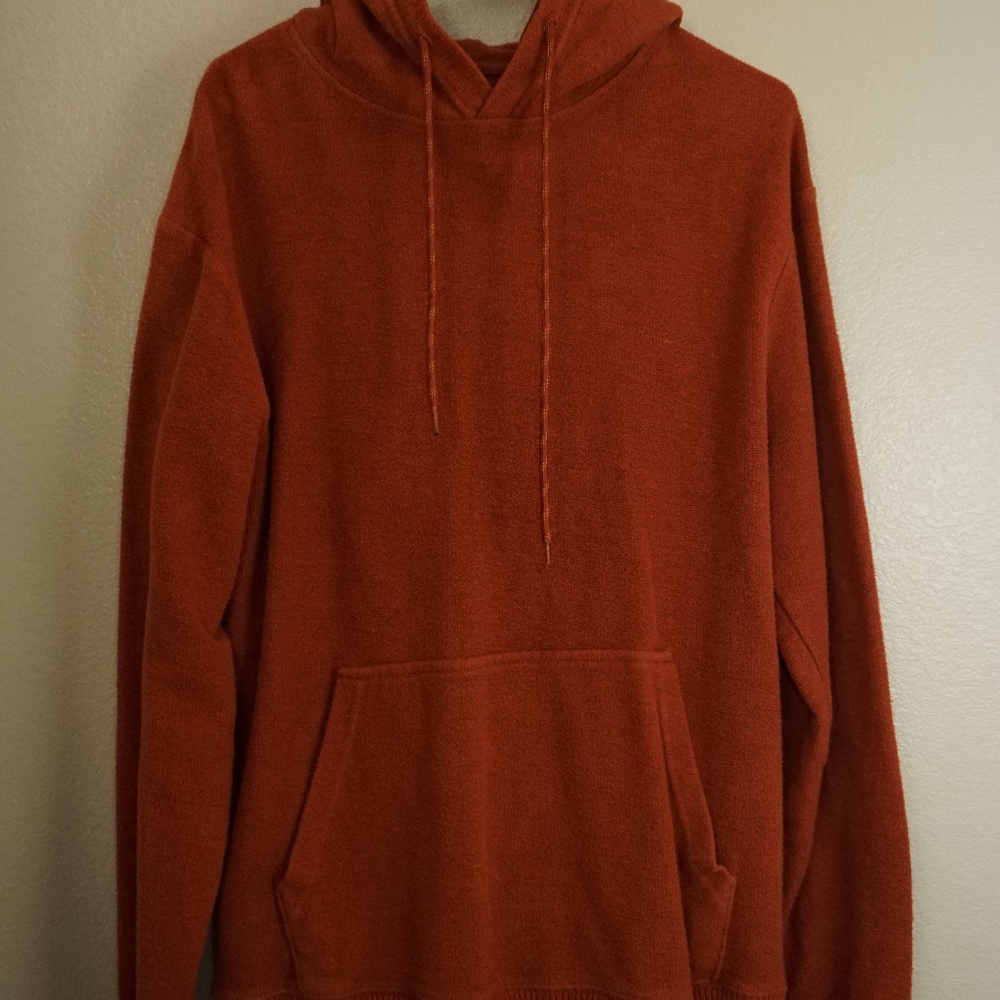 Urban Outfitters Hoodie Sweatshirt Small Orange